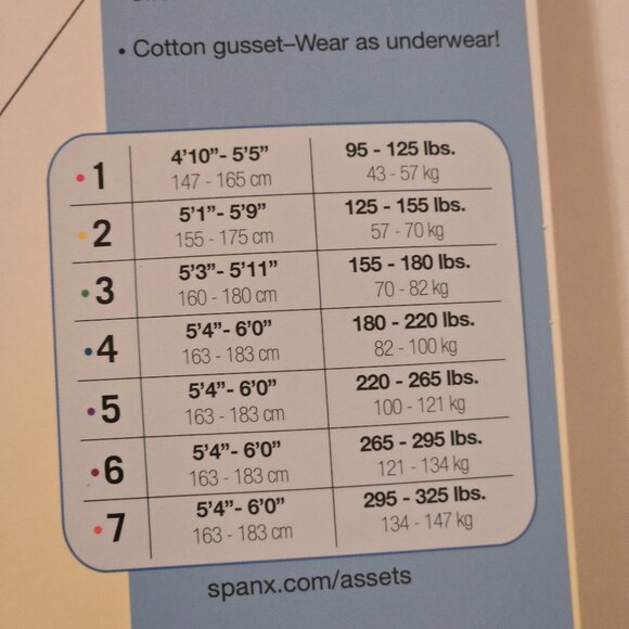 Spanx Assets by Sara Blakely Hi-Waist Mid Thigh Shapers Size 5 Nude NEW - Picture 3 of 4